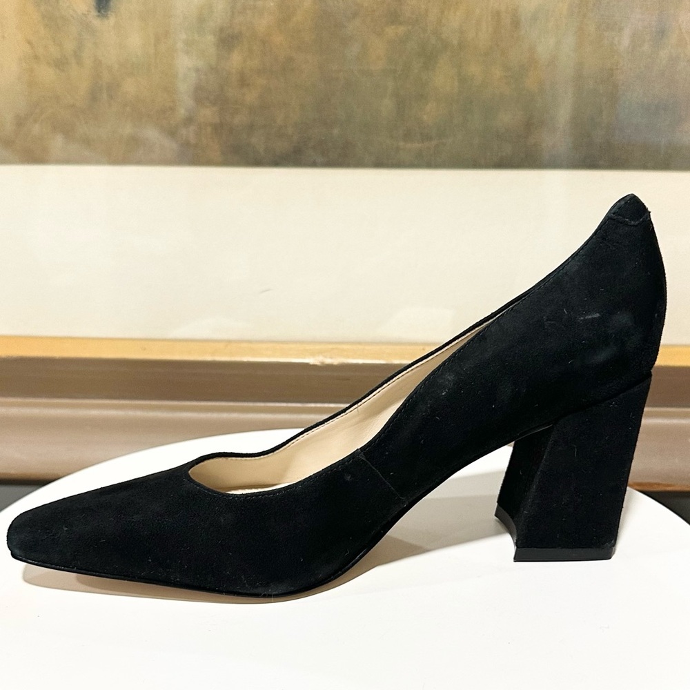 🌸MARC FISHER 🌸 Lewisa Pointed Toe Pump In Black Size: 6.5 - Picture 3 of 13